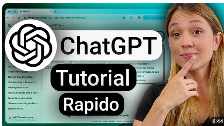 Miniatura de video: ChatGPT para docentes